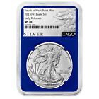 2023 (W) $1 American Silver Eagle NGC MS70 ER ALS Label Blue Core