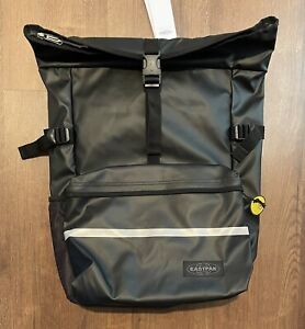 Eastpak Maclo Bike Bicycle Backpack - Water Resistant With Laptop Slot - Black