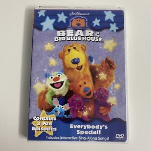 Bear in the Big Blue House Everybodys Special (DVD, 2002) Jim Henson Sing-Alongs