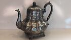 New ListingBeautiful Repousse Antique Silver Plate Teapot Victorian