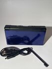 New ListingDark Blue Nintendo DS Lite Console With Charger Stylus Great Shape Tested Works