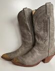 Vintage Tony Lama Python Snakeskin Wingtip Cowboy Boots 11.5 D Black Label