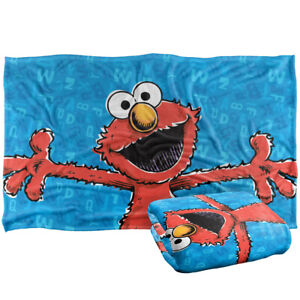 Sesame Street Elmo Character Silky Touch Super Soft Throw Blanket, 36