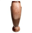 New ListingVintage Frankoma Pottery #43 Brown Bud Crocus Vase with Butress Handles MCM 8”