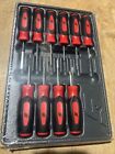 New ListingFor Snap-On 10pc Soft Grip Terminal Tool Set (Red) with tray, Part# SGTT110B New