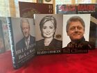 MASSIVE LIB LOT 3 Hand Signed President Bill Clinton Book MY LIFE - 1st + MORE 3