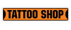 TATTOO SHOP Street Sign Metal Plastic Decal new Decals tattoos ink guns