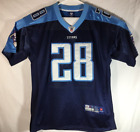Authentic NFL Reebok Chris Johnson #28 Tennessee Titans Jersey Size 48 NEW READ