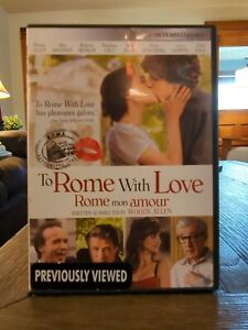 To Rome With Love (DVD, 2012) LIKE NEW CONDITION