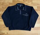 vintage patagonia synchilla snap t Large Navy