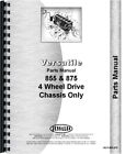 Versatile 855 875 Tractor Parts Manual Catalog