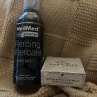 NeilMed Piercing Aftercare Wash Sterile Saline Solution 6 fl oz EX 7/2027.