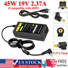 45W 19V 2.37A AC Laptop Adapter Charger For Acer Aspire One 722 725 756 522 533