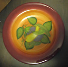 GATES WARE BY LAURIE GATES PLATE 9.75” Vegetables Orange Red Rim SO22