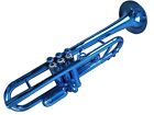 Plastic Bb Trumpet-Metallic Blue