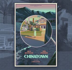 LAURENT DURIEUX CHINATOWN SIGNED VARIANT x/200 not Mondo *SOLD OUT* Confirmed