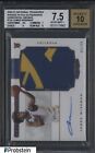 2020-21 National Treasures Bronze James Wiseman RPA RC Patch AUTO /49 BGS 7.5