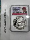 2020 Cameroon 1000F 1oz Silver Donald Trump High Relief NGC PF70 Ultra Cameo 45