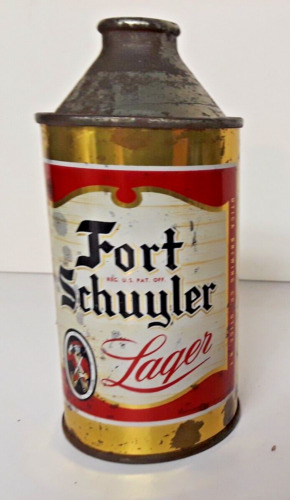 New ListingRare Fort Schuyler Lager Cone Top Beer Can Utica New York