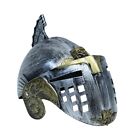 Medieval Knight Crusader Cage Helmet Costume Accessory Armor Warrior Headwear