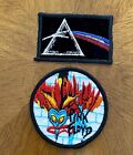 Two Pink Floyd Patches From The ‘70’s. Both 6” Wide, New, Put On Jacket, Collect