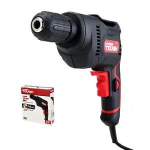 5.0amp 120 Volts 3/8 inch Electric Corded Drill with Lock-on Feature & Belt Clip