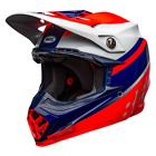 Open Box Bell Adults Moto-9 MIPS Dirt Bike Helmet Infared/Navy/Gray - Large