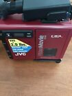 JVC GR-C7 Camcorder -  Red Back to the future. No reserve auction. Working.