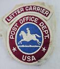 Vintage USA Post Office Department Letter Carrier Patch USPS Mail Horse 2¾