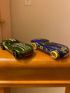 HOT WHEELS FAST FELION BLUE AND GREEN MULTIPACK 1:64 DIECAST 2 3/4” CARS