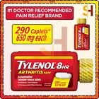 TYLENOL 8-HR Arthritis Pain Acetaminophen 650mg Caplets - 290 Count -  EXP 05/26