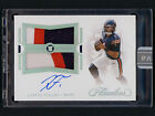 2021 Panini Flawless Justin Fields RC Auto Jersey Patch 1 of 1  Bears