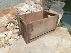 Antique Wooden Milk Crate Made by The Canton Pure Milk Company Canton Ohio