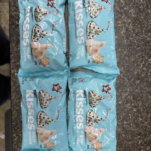 Hershey's Kisses Sugar Cookie Flavored White Cream Candy (Lot of 4) BB 10/2024