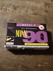 New ListingRadio Shack MP-X 90 2 Pack Metal 4 Type IV  Cassettes (New/Sealed) See Pics