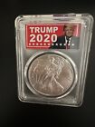 2020 (P) $1 American Silver Eagle PCGS MS69 Emergency Production Trump 2020