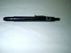 Vintage  Listo Black Grease Marking Pencil 1620 Silver Pocket Clip # 162