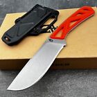 Gerber Orange Exo-Mod Fixed Blade Drop Point Tactical Hunting Knife with Sheath