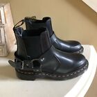 NWOT WINCOX SMOOTH LEATHER BUCKLE BOOTS Chelsea Ankle Boot Pull On Men 5 Woman 6