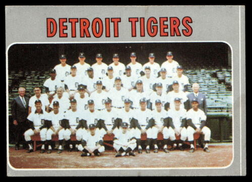 1970 Topps #579 Detroit Tigers TC VG-EX-B108R12