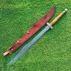 Hand Forged Damascus steel Sword, Damascus Sword, Long Sword Viking Sword , 6631