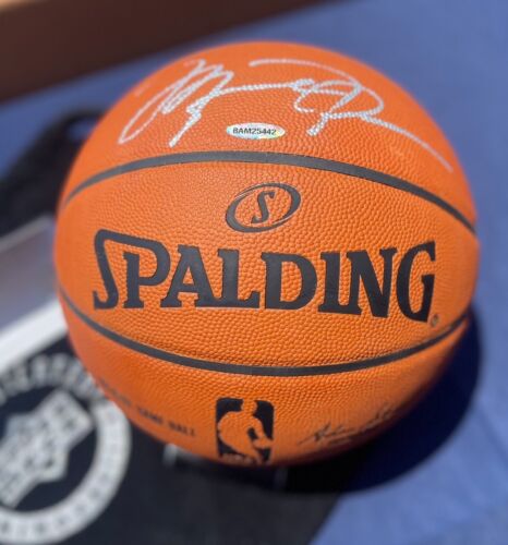 Michael Jordan Signed Spalding Official NBA Game Basketball Upper Deck COA