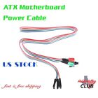 ATX PC Computer Case Motherboard Power Cable Switch On/Off/Reset with LED