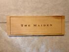 1 Rare Wine Wood Panel The Maiden Napa Valley Vintage CRATE BOX SIDE 12/23 1292