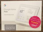 NEW SEALED Google Home Hub with Built-In Google Assistant, Chalk GA00516-US
