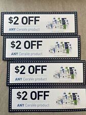 CeraVe Coupons (x4) $2 Off Coupons Exp 7/24