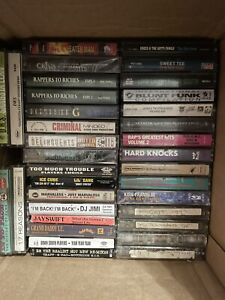 rap hip hop cassette tape lot
