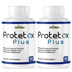 Protetox Plus- Keto & Weight Support-2 Bottles- 120 Capsules