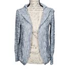 Mossimo Open Front Hooded Sweater Heathered Gray Women's Size XS
