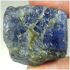 100% Natural Royal Blue Tanzanite Rough Gemstone 198.40Cts 28x 29x 24mm